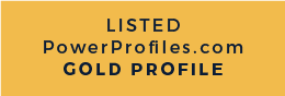 Listed on PowerProfiles.com - Gold Profile